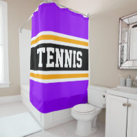 Sport amusant Purple Jaune clair rayures de TENNIS