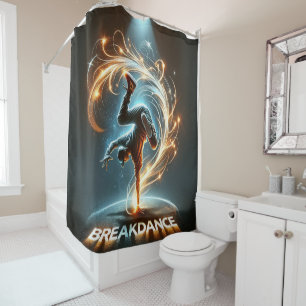 Rideaux De Douche "Spotlight Groove" - ​ ​ dansant sous les projecte