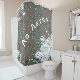 Rideaux De Douche Star de l'avenir fractale - Ad Astra