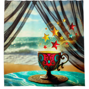 Rideaux De Douche Stars et design de la Coupe