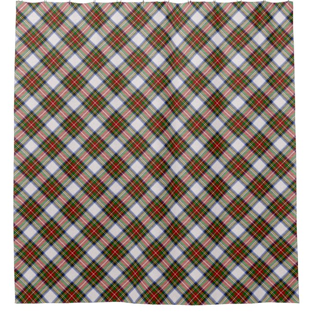 Rideaux De Douche Stewart Royal Robe Plaid écossais Motif (Devant)
