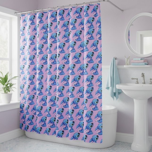 Rideaux De Douche Stitch Shower Curtain (Créateur téléchargé)