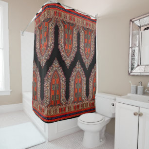 Rideaux De Douche Style hippie indien