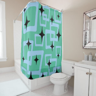 Rideaux De Douche Style Mid-Century Modern 2