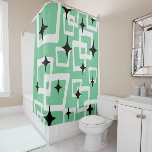 Rideaux De Douche Style Moderne Du Milieu Du Siècle 4