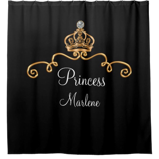 Rideaux De Douche Style monogramme Royal Princess (Devant)