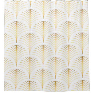 Rideaux De Douche Style vintage élégant art floral déco répéteur ven