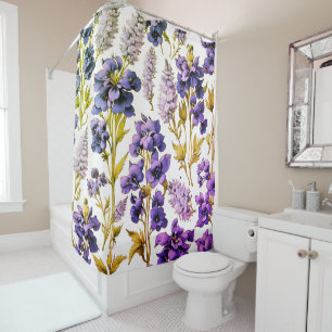 Rideaux De Douche Superbe florale