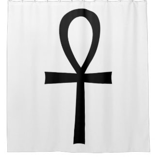Rideaux De Douche Symbole de vie égyptien d'Ankh