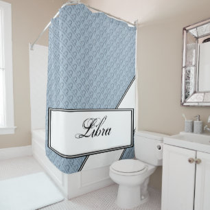 Rideaux De Douche Symbole du Zodiaque de Libra par Kenneth Yoncich