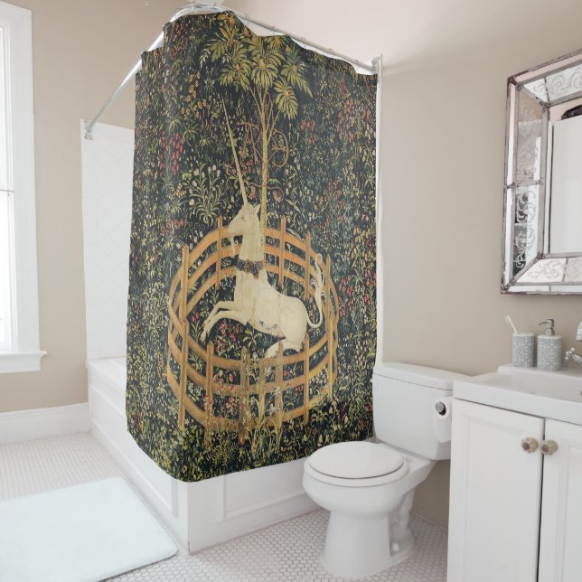 Rideaux De Douche Tapisseries Unicorne Tapisserie classique (En situation)