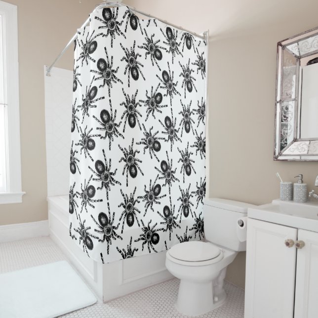 Rideaux De Douche Tarantula (En situation)