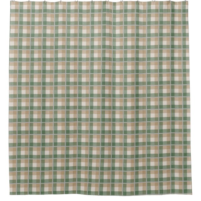 Rideaux De Douche Tartan (Devant)
