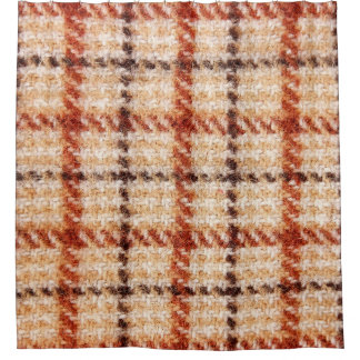 Rideaux De Douche Tartan Design : Texture Textile Classique.