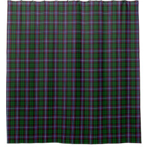 Rideaux De Douche Tartan écossais classique de Russell de clan