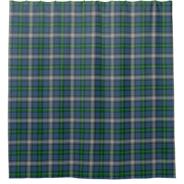Rideaux De Douche Tartan écossais d'héritage de MacDowall McDowell (Devant)