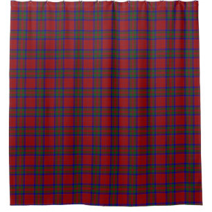 Rideaux De Douche Tartan écossais d'héritage de MacGillivray de cl