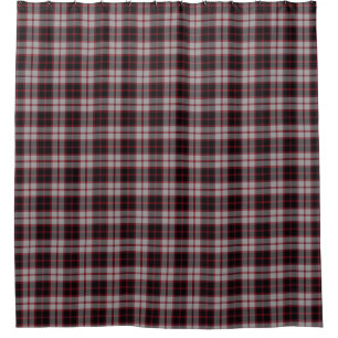 Rideaux De Douche Tartan écossais d'héritage de MacPherson de clan