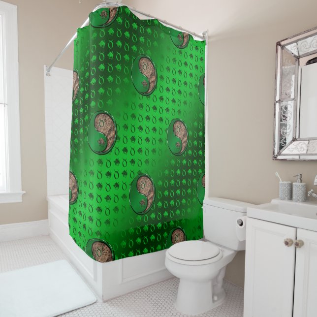 Rideaux De Douche Taurus le taureau (En situation)