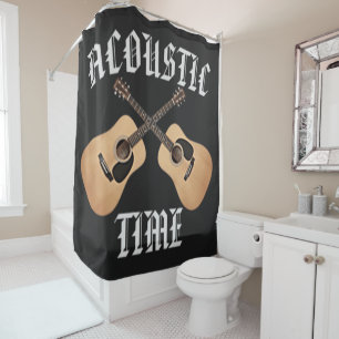 RIDEAUX DE DOUCHE TEMPS DE GUITARE