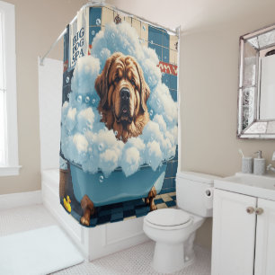 Rideaux De Douche Terre-Neuve Silppy Sleepy Cute Funky