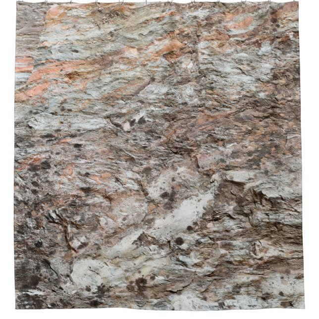 Rideaux De Douche texture rock antique arrière-plan abstrait, antiqu (Devant)