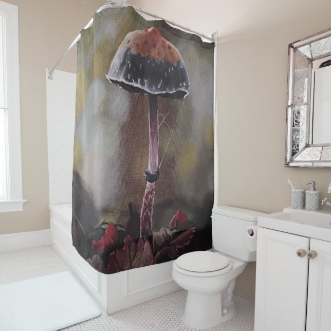 Rideaux De Douche The Wounded Mushroom Mini (En situation)