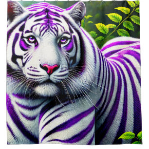 Rideaux De Douche Tiger Art