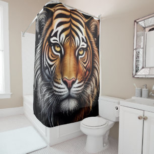 Rideaux De Douche Tiger Portrait