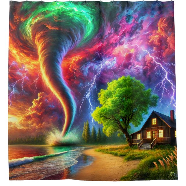 Rideaux De Douche Tornade (Devant)