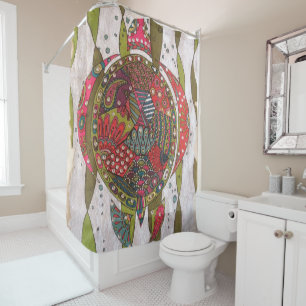Rideaux De Douche tortue