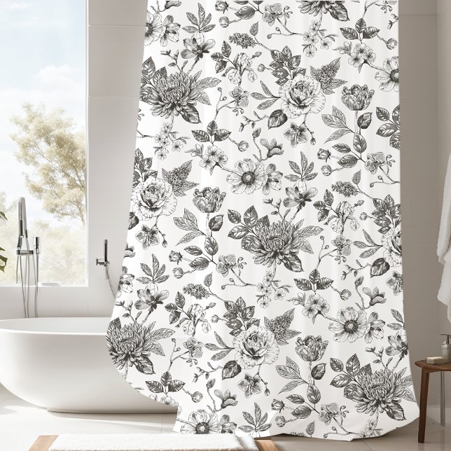 Rideaux De Douche Touche d'Elegance Garden Toile (Créateur téléchargé)