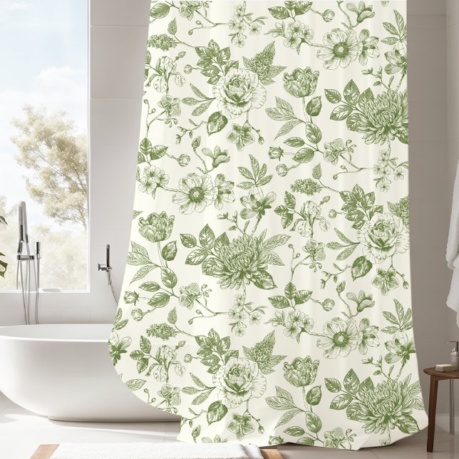 Rideaux De Douche Touche d'Elegance Garden Toile (Créateur téléchargé)