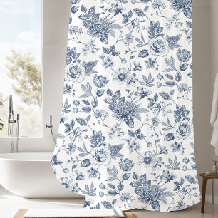 Rideaux De Douche Touche d'Elegance Garden Toile