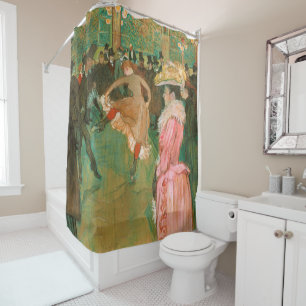 Rideaux De Douche Toulouse-Lautrec - Au Moulin Rouge, la danse