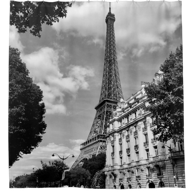 RIDEAUX DE DOUCHE TOUR EIFFEL À PARIS, FRANCE (Devant)