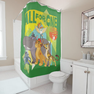 Rideaux De Douche Tout pour un seul Lion Guard Graphisme