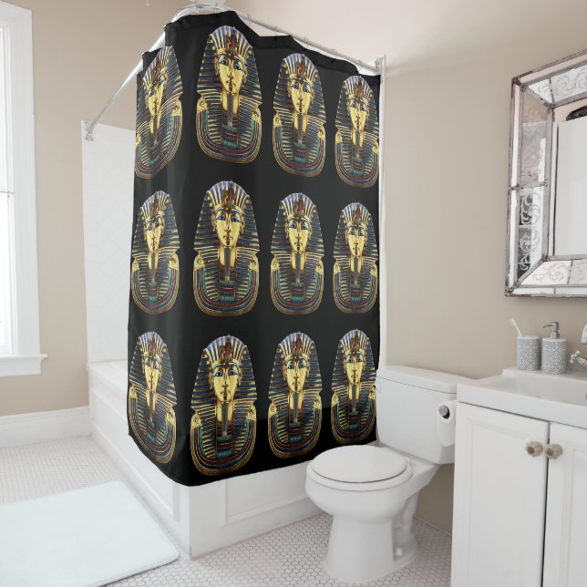 Rideaux De Douche Toutankhamon (En situation)