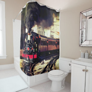Rideaux De Douche Train
