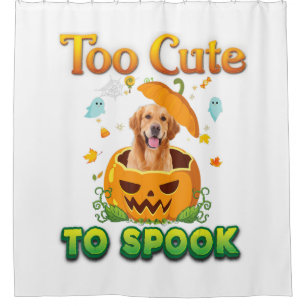 Rideaux De Douche Trop mignon Pour Parler Golden Retriever Chien Hal