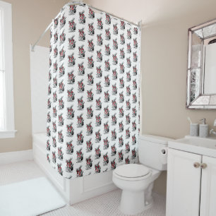 Rideaux De Douche Trumpeter Alice de la Cour du lapin blanc au pays 