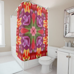 Rideaux De Douche Tulip Kaleidoscope