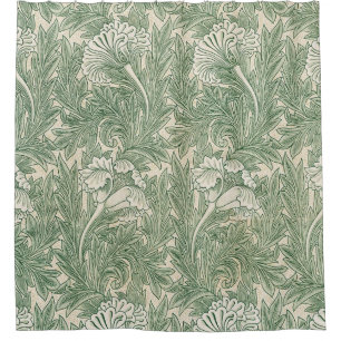Rideaux De Douche Tulip Motif (1875) Par William Morris