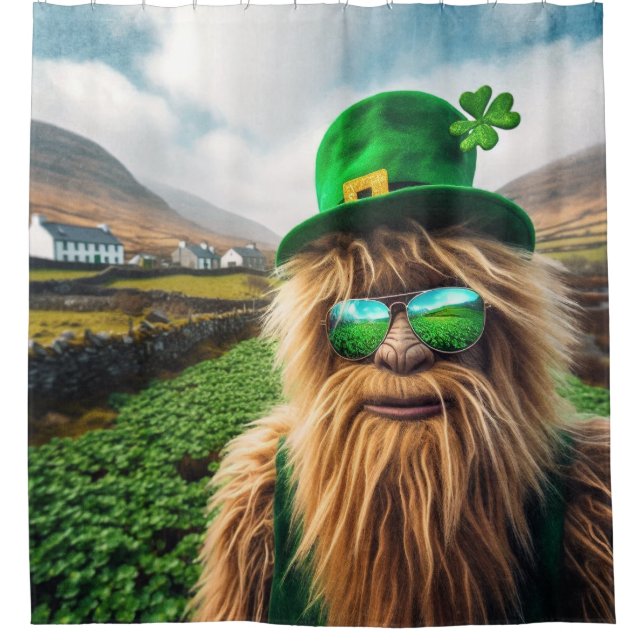 Rideaux De Douche Un sasquatch irlandais (Devant)