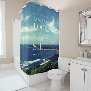 Rideaux De Douche Une perspective positive sur la vie / ©Paysage mar