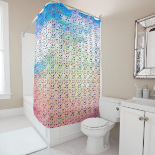 Rideaux De Douche Unicorne artistique Abstraite
