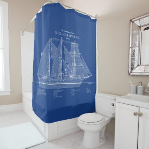 Rideaux De Douche USCGC Alexander Hamilton wix-272 - ABD