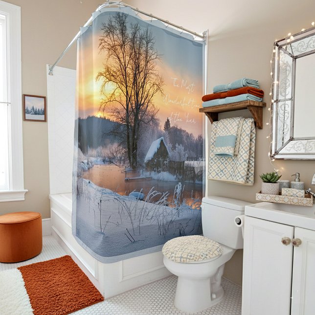 Rideaux De Douche Vacances de Noël (Créateur téléchargé)