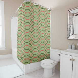Rideaux De Douche Vagues vertes