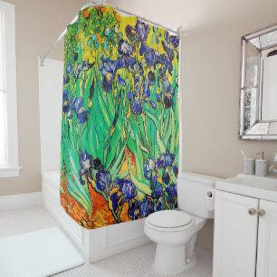 Rideaux De Douche Van Gogh Irises/Purple/St. Roi